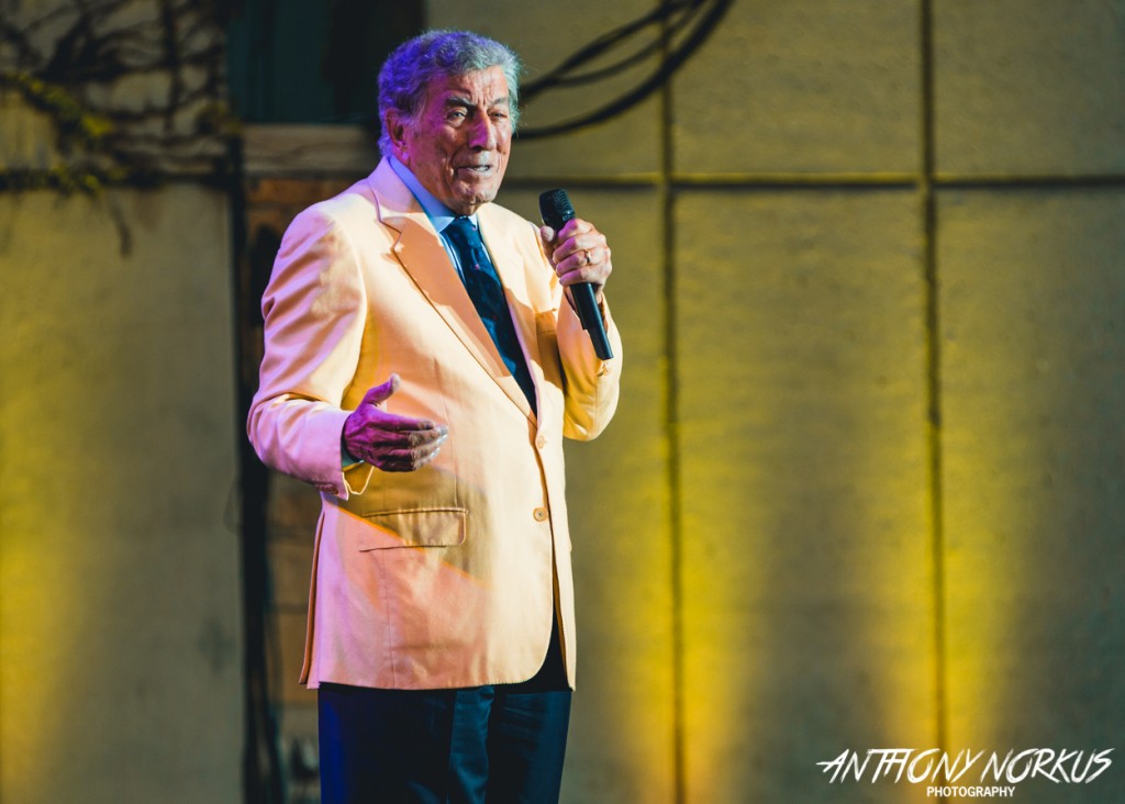 Singing the Standards: American jazz/pop icon Tony Bennett played Meijer Gardens for the first time on Monday. (Photo/Anthony Norkus)