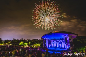 20th Anniversary Pyrotechnics: Meijer Gardens closed its summer series with a bang. (Photo/Anthony Norkus)