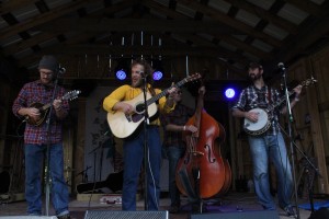 Musical Elation: Mark Lavengood Bluegrass Bonanza on the Cedar Stage. (Photo/Anna Sink)