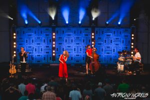 Capacity Crowd: Lake Street Dive once again filled the amphitheater with fans. (Photo/Anthony Norkus)