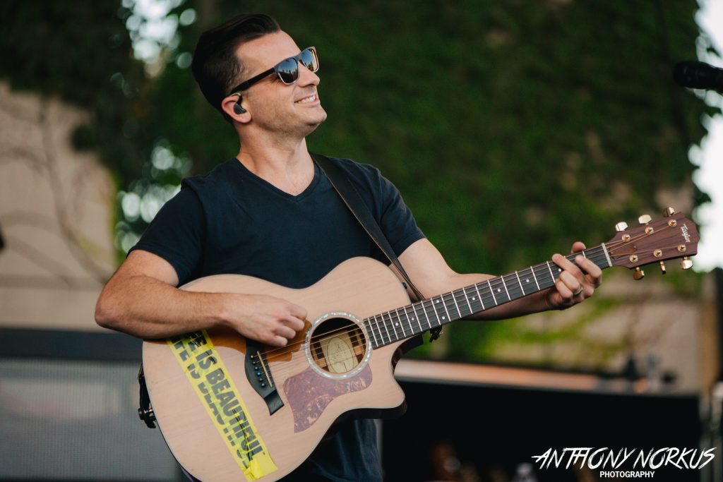 Just Getting Started: O.A.R. brought its "XX" tour to Meijer Gardens on Thursday. (Photo/Anthony Norkus)