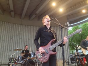 Embracing Festival: Ethan Nickerson and The Mines are always eager to impress Festival audiences.