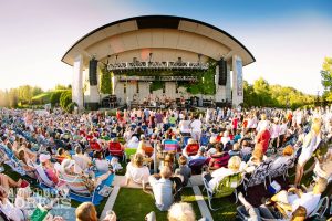 Sunday's capacity crowd at Meijer Gardens.