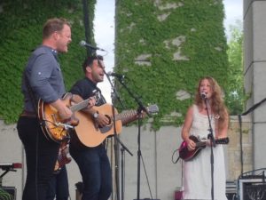 Brooklyn's The Lone Bellow delivered inspiring harmonies in the opening set. 