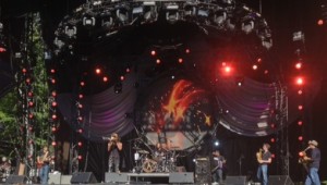 Trombone Shorty and Orleans Avenue revved up blues, jazz and funk on the Arena Stage Friday.