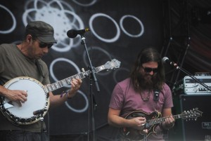 Michigan Made: Mike Bont and Paul Hoffman of Greensky Bluegrass. (Photo/Anna Sink)
