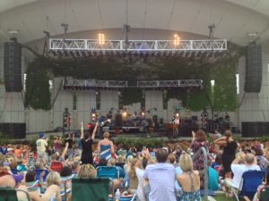 The sold-out crowd on Sunday night at Meijer Gardens.