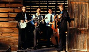 Mountain Feist: Calder Baker, at left, puts Earl Scruggs at the top of his "most influential" list.