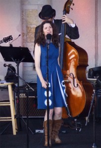 Storyteller: Brickell on the amphitheater stage.