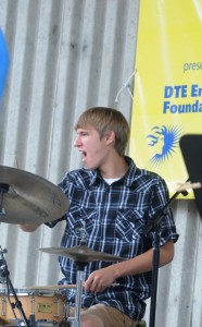 Madison George performing at GRandJazzFest on Sunday. (Photo/Wende Alexander Clark)