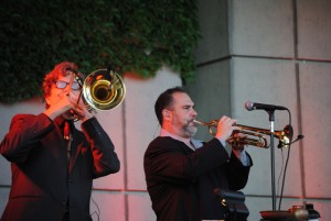 Big Bad Voodoo Daddy at Meijer Gardens. (Photo/Anna Sink)