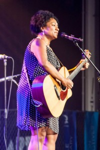 Karisa Wilson at the ArtPrize Awards. (Photo/Gina Grover)