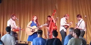 Lindsay Lou & The Flatbellys at Saturday's Harvest Party.  (Photo/Shannon Pietro)
