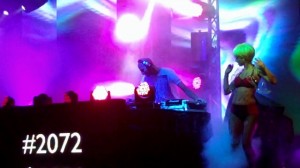 DJ Slim Tim at Halloween on Ionia. 