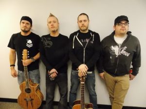 Kamilla-Plus: From left, Scott Willis (Johnny Logic), Mike Smith, Chris Hartley, Jake VanRavenswaay (Ignite the Borealis) 