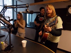 The Billies on Local Spins Live. (Photo/Anna Sink)