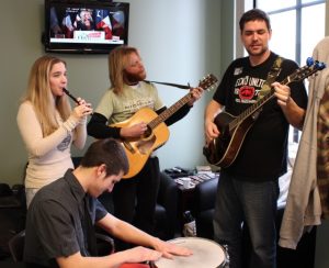 In the Green Room: The Billies (Photo/Anna Sink)