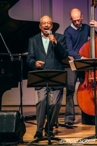 Duane Davis, with Matt Brewer on bass, performed at St. Cecilia Music Center on Thursday. (Photo/Anthony Norkus)