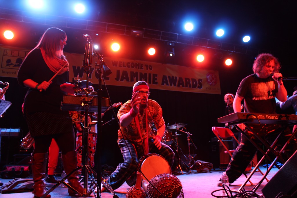 Big Jammie Winner: Afro Zuma took home album of the year honors at Friday night's Jammie Awards. (Photo/Anna Sink)