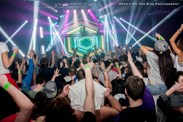 Shining EDM Gem: Paper Diamond lit up a capacity crowd at The Intersection. (Photo/Eric Stoike, On the Run Photography)