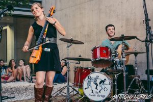 Lynn and McGirr at GRAM on the Green (Photo/Anthony Norkus)