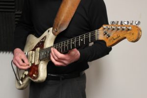 Green's vintage 1961 Fender Jazzmaster (Photo/Anna Sink)