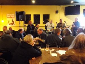 Packed House for a Great Cause: Musicians and friends jammed Charlie's and jammed at Charlie's on Sunday to benefit Michael Packer.