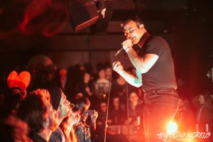 Creating a Stir: Future Islands at The Pyramid Scheme. (Photo/Anthony Norkus)
