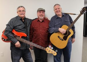 Big Boss Blues Trio: From left, Bill LaValley, Joe Ferguson and Charles Schantz. (Photo/Anna Sink)
