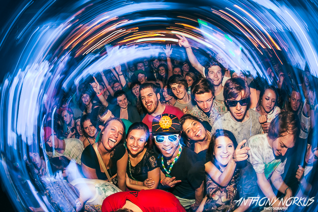 Celebrating the Weekend: Fans packed The Intersection for GRiZ on Friday. (Photo/Anthony Norkus)