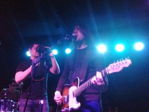 Nathan Kalish (and a photographer) at The Pyramid Scheme. (Photo/Local Spins)