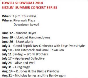 Thursday nights sizzle in Lowell.