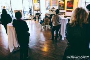 Jimmie Stagger at Richard App Gallery (Photo/Anthony Norkus)