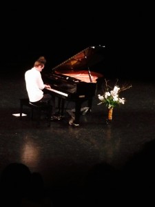 Ruslan Sirota at the Wege Theatre. (Photo/Alec Juarez)