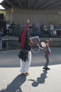 Dancing to the Beat: Downtown Fiesta on Rosa Parks Circle. (Photo/Tori Thomas)