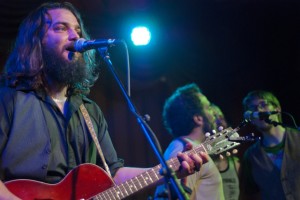 Seth Bernard and his "all-star" band at Founders. (Photo/Tori Thomas)