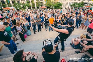Vacant Dave and the Protesters (Photo/Anthony Norkus)