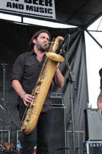 The Budos Band was part of the Founders Fest lineup. (Photo/Anna Sink)