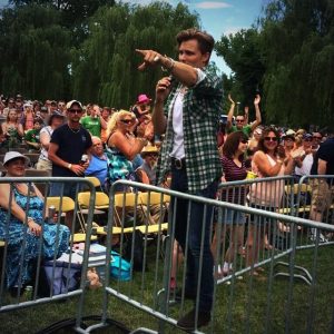 Dynamic Performer: Ballard at a recent Michigan show. 