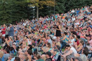 Part of Thursday's capacity crowd. (Photo/Anna Sink)