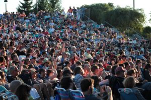 Wednesday's sellout crowd. (Photo/Anna Sink)