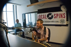 Shirey and Rider on Local Spins Live. (Photo/Tori Thomas)