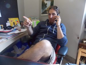 Murphy: Station manager turned stone mason? 