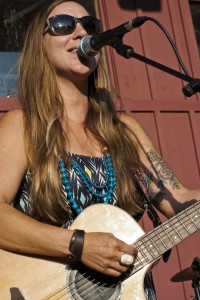 Slim Gypsy Baggage played the Celadon Summer Concert Series. (Photo/Tori Thomas)