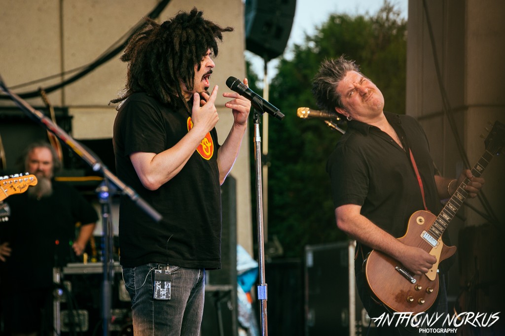 Rain King in the Sun: Adam Duritz and Counting Crows made a triumphant Meijer Gardens debut. (Photo/Anthony Norkus)