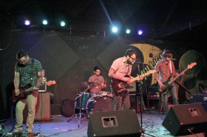 Live: Cave Needles playing Mulligan's Pub in Eastown earlier this week. (Photo/Anna Sink)