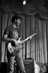 Product Placement? Ben Zito of The Crane Wives. (Photo/Anna Sink)