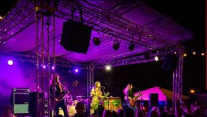 The District Square stage.