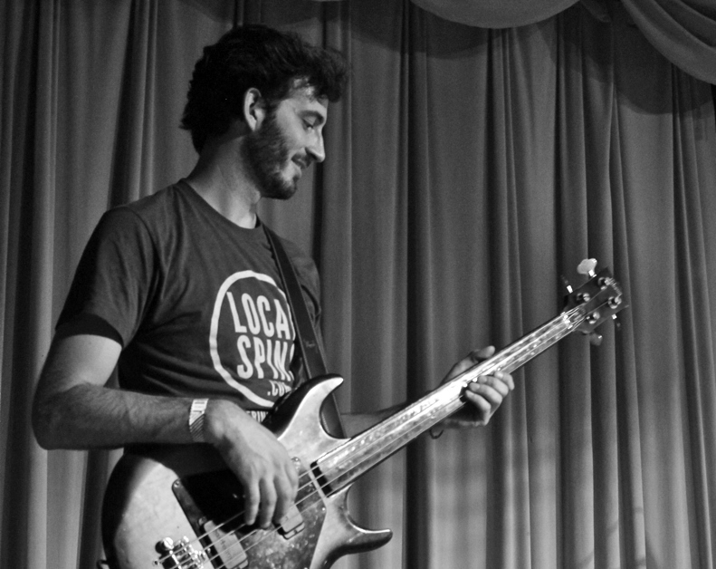 Touring Tee: Ben Zito of The Crane Wives knows the power of Local Spins T-shirt.