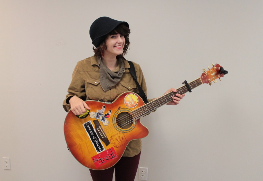 Full Steam Ahead: Olivia Mainville wants to collaborate "with everybody." (Photo/Anna Sink)